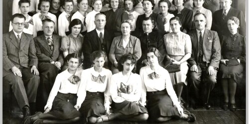 Maturzystki i grono pedagogiczne - 26 maja 1939 r.