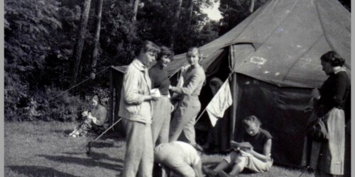 W czasie obozu wędrownego, 1959 r.